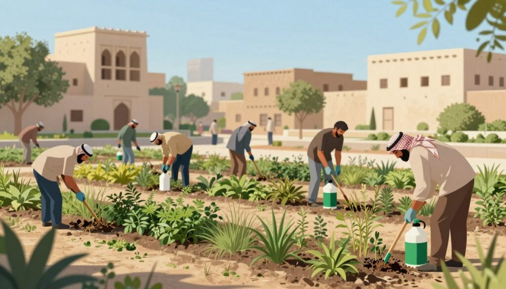 Seasonal weed control strategies in Riyadh