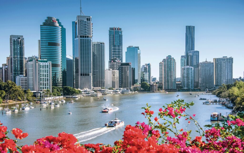 brisbane city skyline